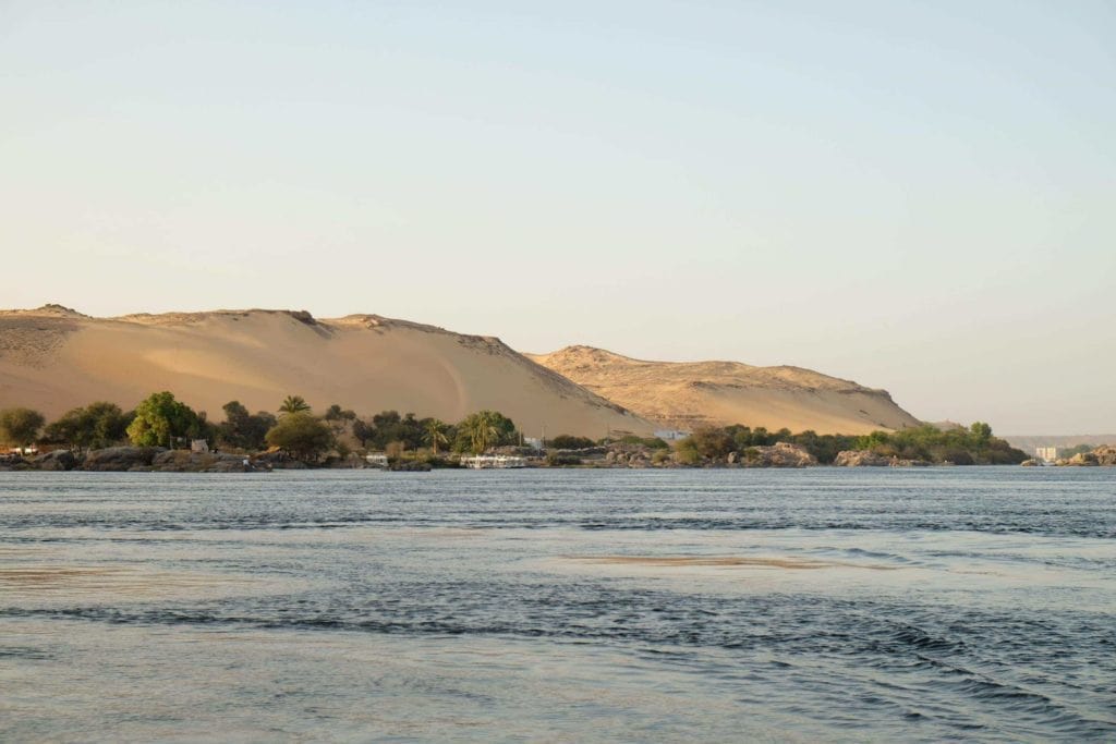 Sailing through the First Cataract near Aswan. Photo: Genevieve Hathaway Photography.