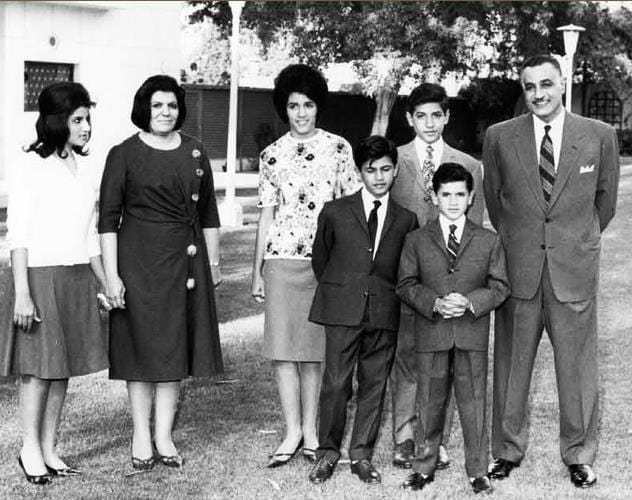 Nasser and his family setting dress trends across the country. Photo: Wikipedia