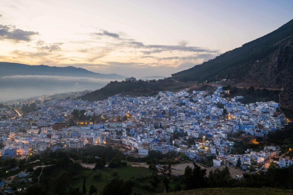 Genevieve Hathaway_Morocco_Chefchaouen_Blue Hour
