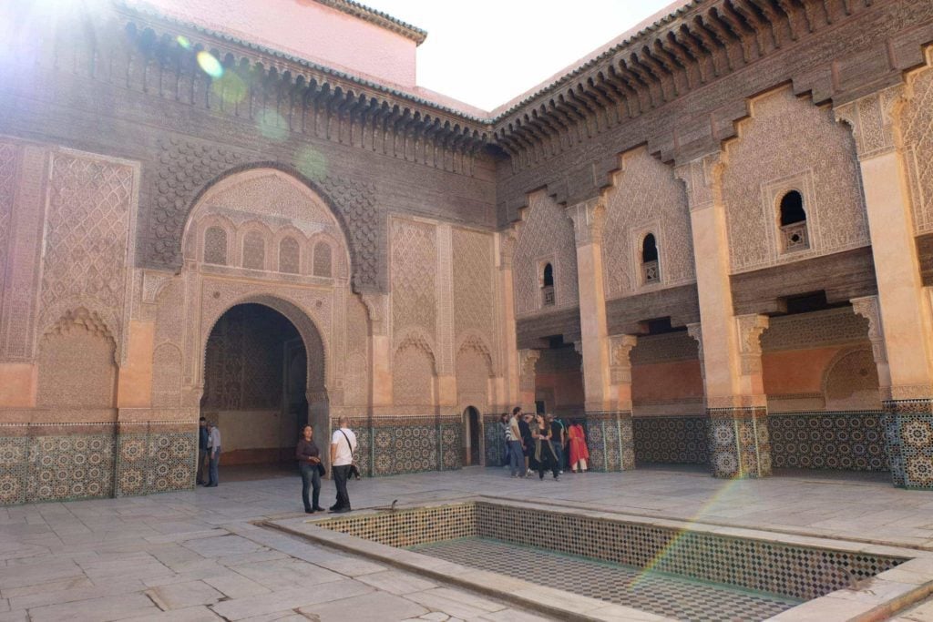 Ben Youssef Madrasa. Marrakech, Morocco. ArchaeoAdventures Tours.