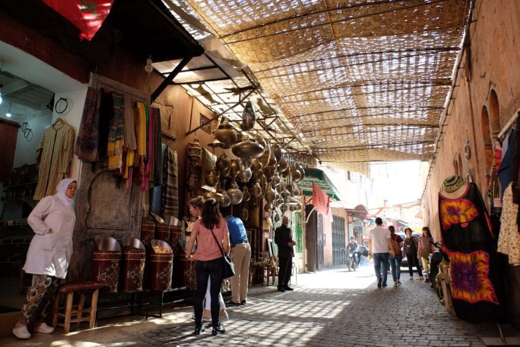 Marrakech medina. Morocco. ArchaeoAdventures Tours.